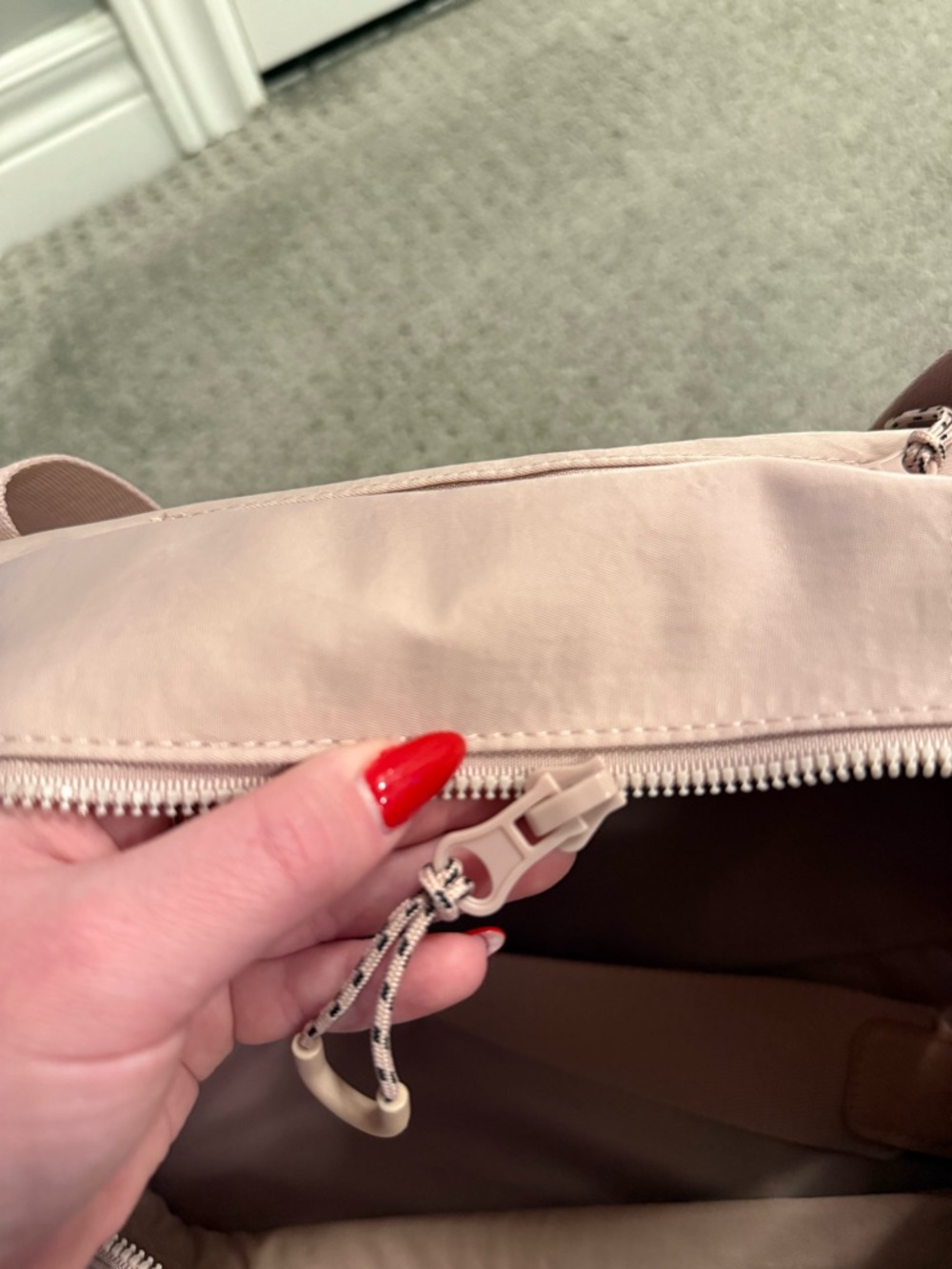 BEIS White Travel Duffle - Picture 15 of 16